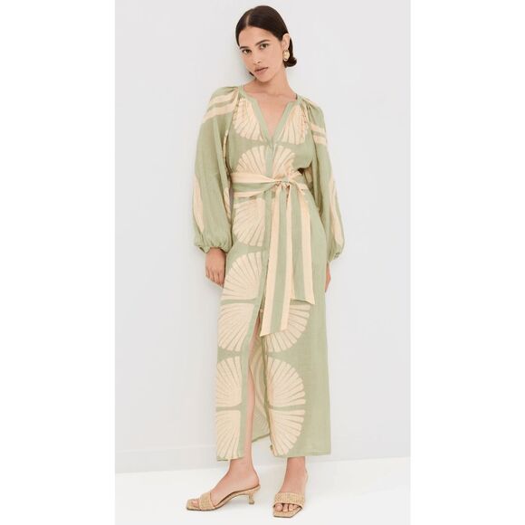 Johanna Ortiz Divinatory Word Dress Size US4 $1150 - Picture 4 of 14